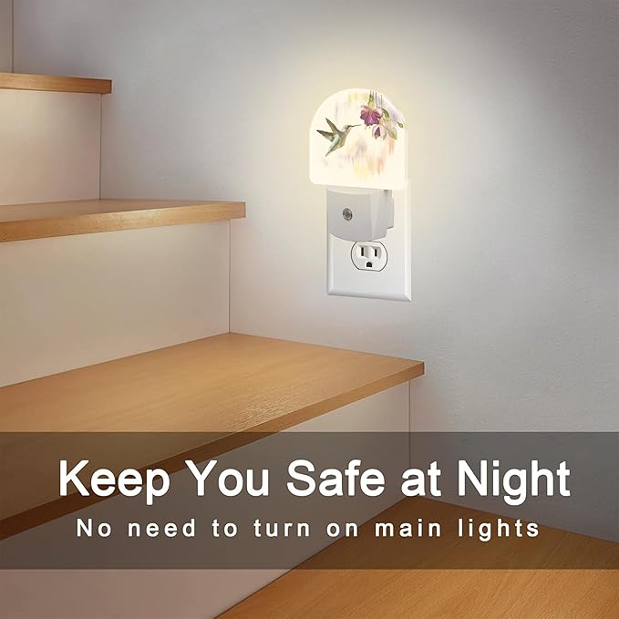 sndheke Hummingbird Flowers Night Light - Image 6
