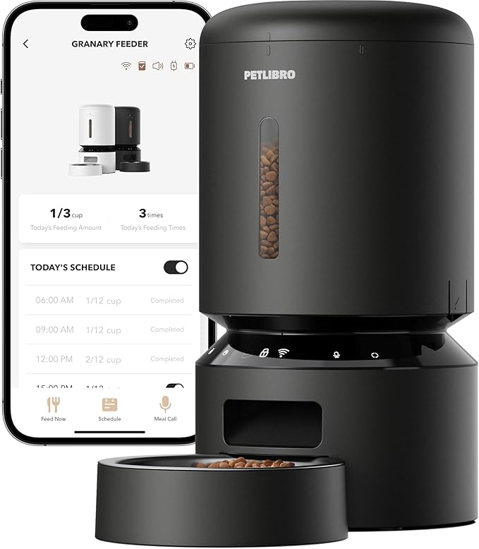 PETLIBRO Automatic Cat Feeder, 5G WiFi Automatic Dog Food Dispenser by PETLIBRO
