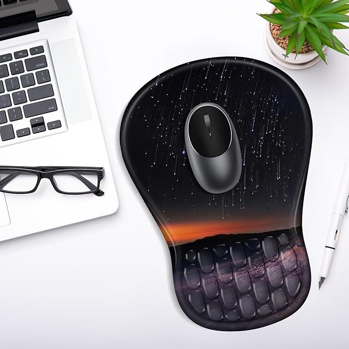 YIWEI Ergonomic Mouse Pad with Wrist Rest - Image 7