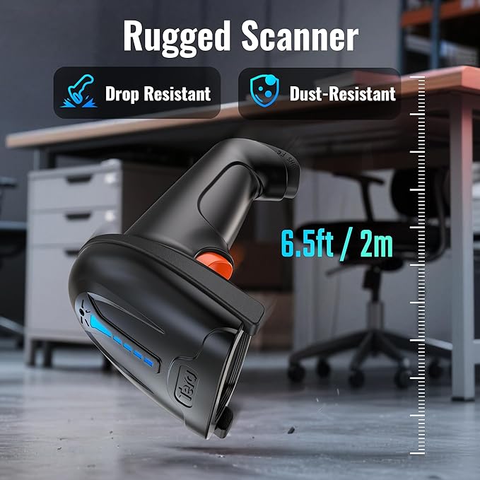 Tera 1D 2D QR Barcode Scanner Wireless and Wired - Image 5