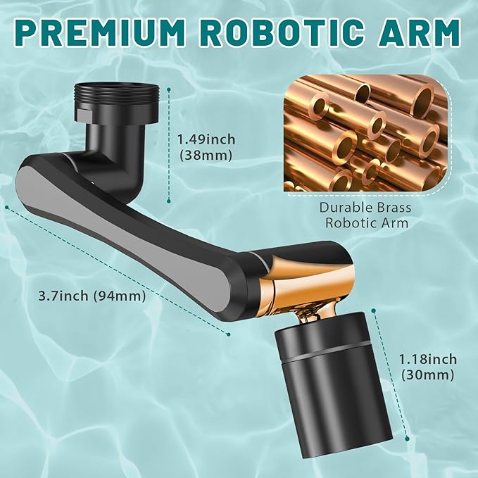 CECEFIN 1440° Rotating-Faucet-Extender Sink Aerator - Image 4