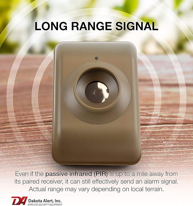 Dakota Alert Long Range Wireless Driveway Motion Detector - Image 3