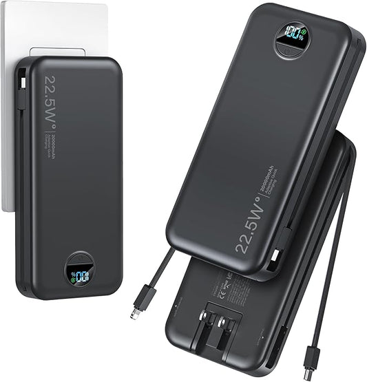aonidi 20000mAh Ultra-Portable-Charger-Power-Bank PD20W by AONIDI