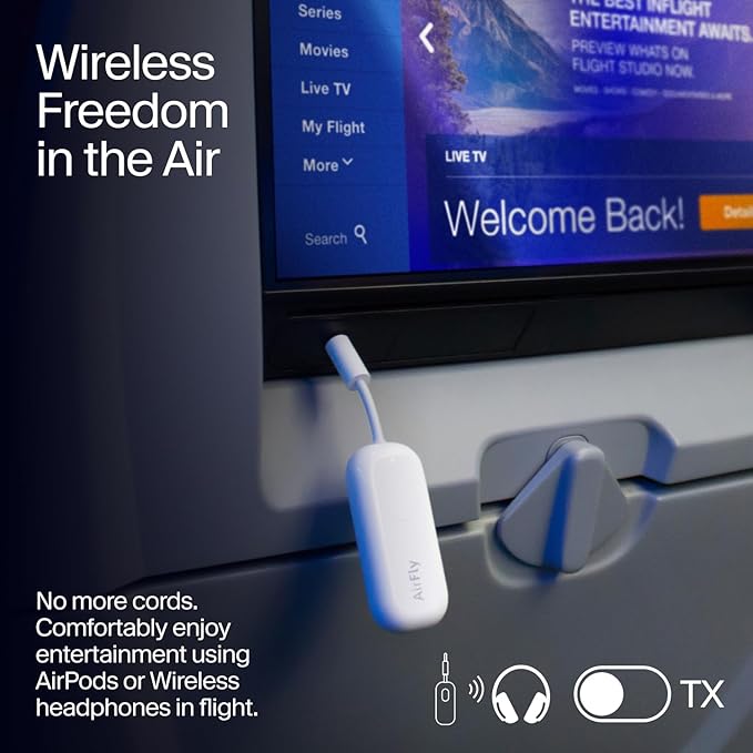 Twelve South AirFly Pro | Bluetooth Wireless Transmitter/Receiver Adapter - Image 4