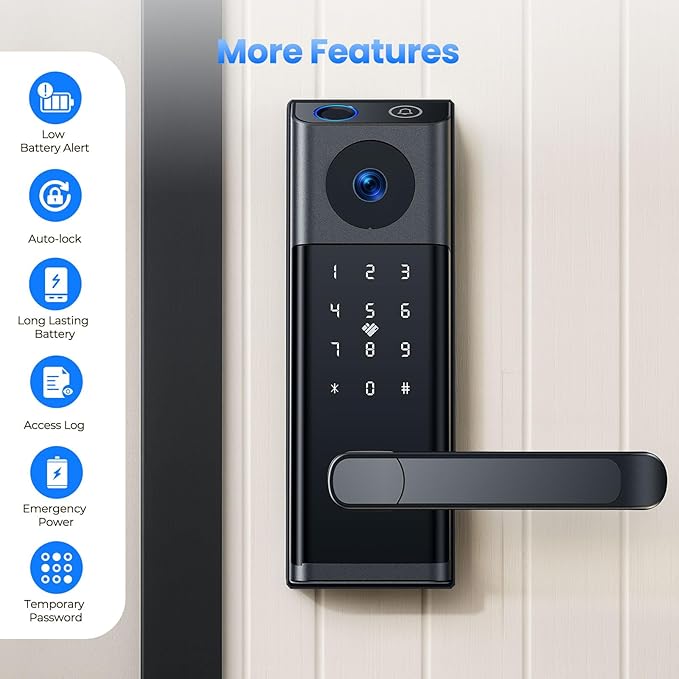 CAMCAMP WiFi Video Smart Lock - Image 6