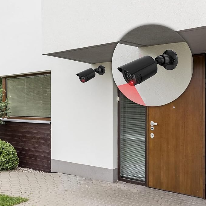 WALI Dummy Fake Simulated Surveillance Security CCTV Dome Camera Indoor Outdoor - Image 4