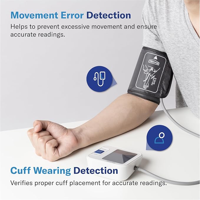 Alcedo Blood Pressure Monitor for Home Use, Automatic Digital BP Machine - Image 7