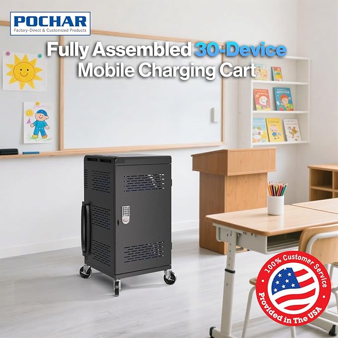 Fully Assembled 30 Unit Device Charging Station - Image 2