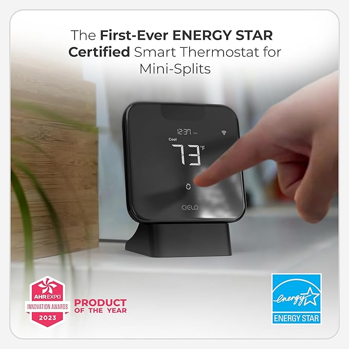 Breez Max | ENERGY STAR CERTIFIED Smart AC Controller | WiFi Thermostat - Image 2