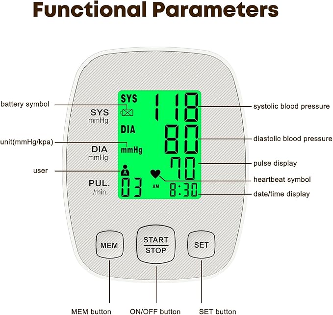 Arm Blood Pressure Monitor - Image 5