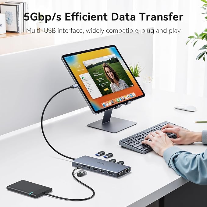 USB C Docking Station Dual Monitor - Image 7
