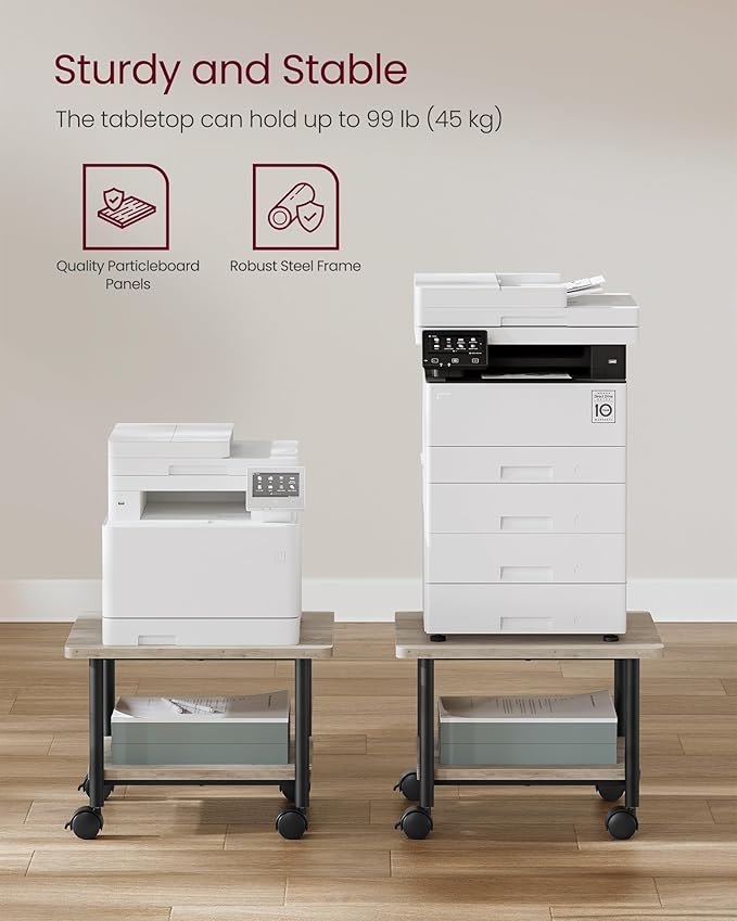 VASAGLE Heavy-Duty Printer Stand - Image 4