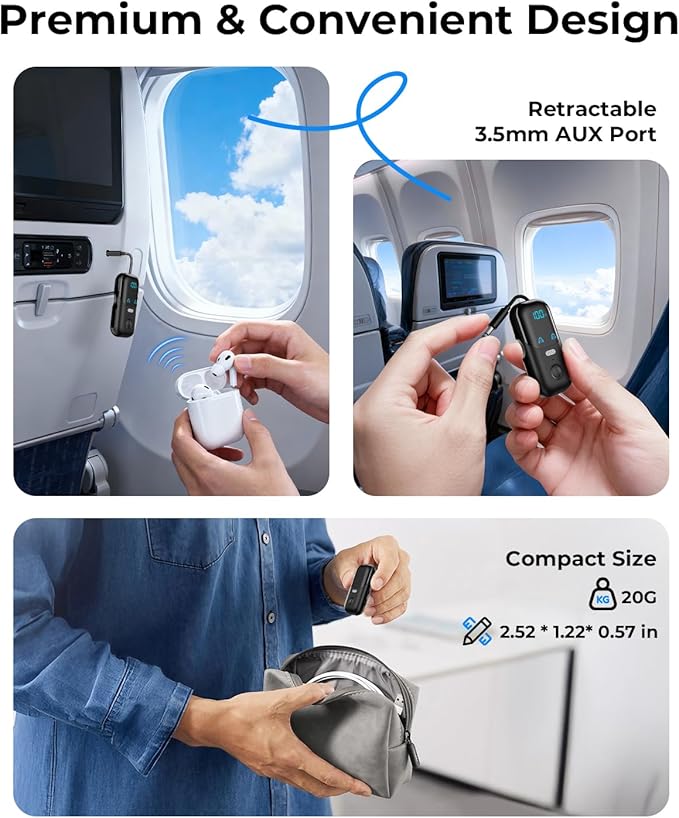 Bluetooth 5.4 Transmitter Receiver aptX Adaptive - Image 3