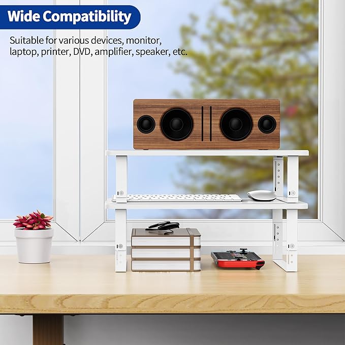 BESIGN MS01 Monitor Stand Riser, Height Adjustable Laptop Stand, Computer - Image 7
