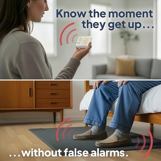 Smart Caregiver Floor Mat Alarm and Pager System - Image 2