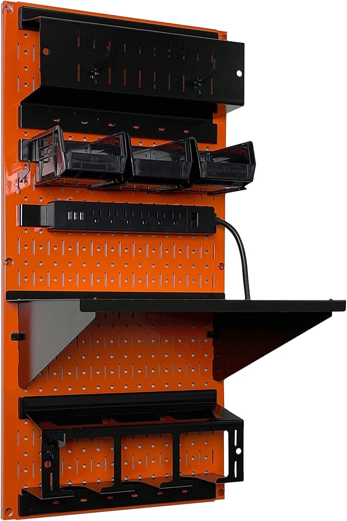 Wall Control Power Tool Storage Organizer Kit Cordless Drill Holder Charging - Image 2