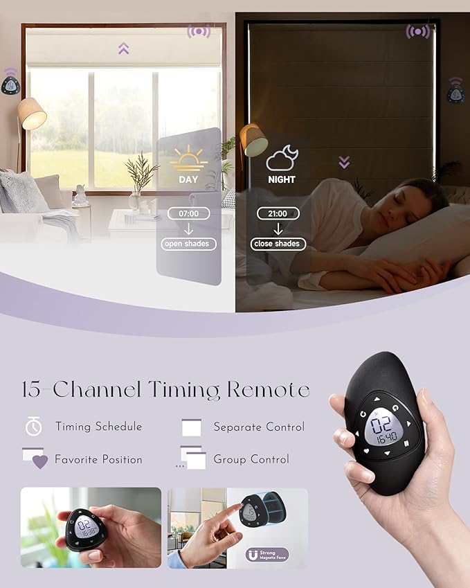 Graywind Smart Roman Shades Compatible - Image 5