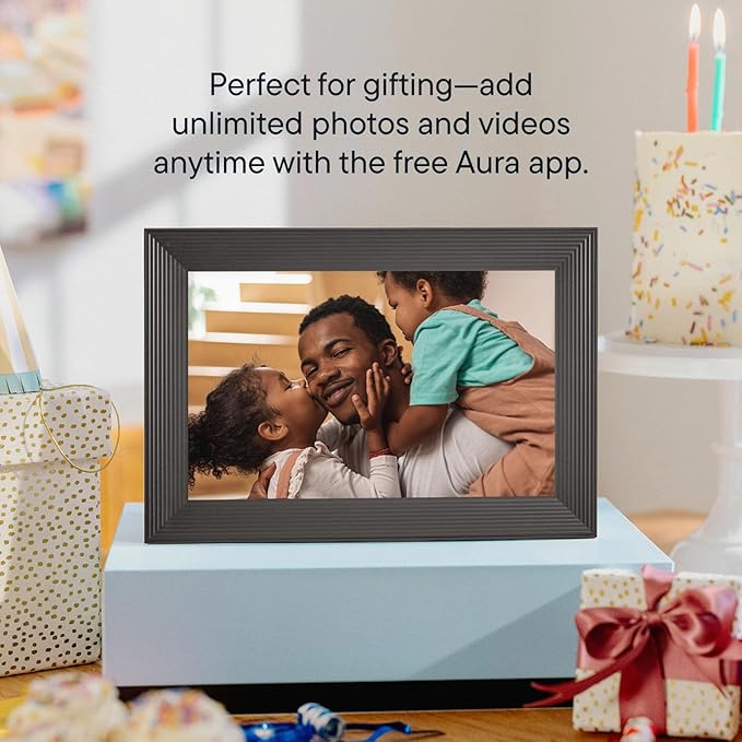Aura Carver HD WiFi Digital Picture Frame, Add Photos - Image 8