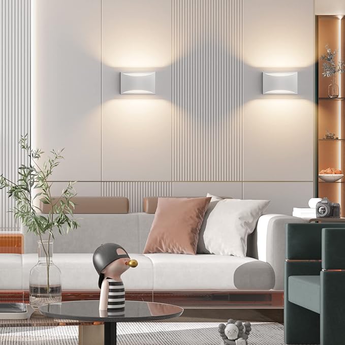 Aipsun Aluminum Modern Indoor LED Wall Sconce Interior Wall Lights 1 Pack - Image 6