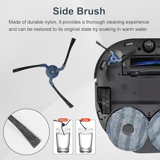 Asrhine 22 Pack Accessories for Eufy X10 Pro Omni Robot Vacuum Cleaner - Image 6