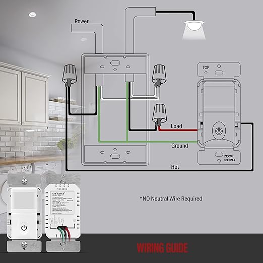 ENERLITES PIR Motion Occupancy Vacancy Motion Sensor Light Switch, Motion - Image 9