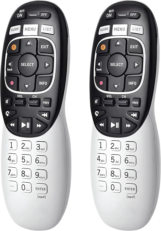 2 Pack Buck AT&T DirecTV RC73 IR/RF Universal Wireless Genie Remote – DirecTV by BuckUSA