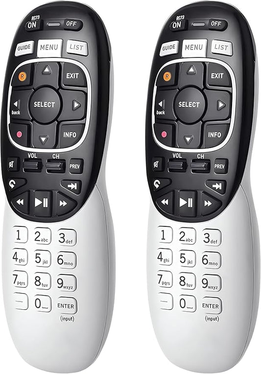 2 Pack Buck AT&T DirecTV RC73 IR/RF Universal Wireless Genie Remote – DirecTV by BuckUSA