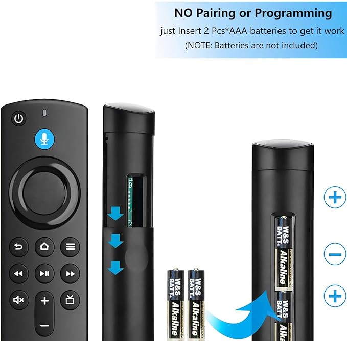 Voice Remote Replacement for Stick 4k 3rd Gen, Fit for Smart TV Stick/ 4K Max - Image 5