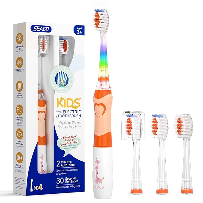 SEAGO Kids Electric Toothbrush by SEAGO