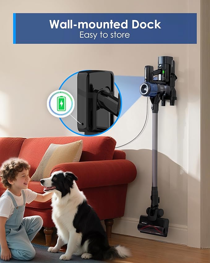 Tineco Pure ONE S30 Cordless Vacuum Cleaner, 150AW Powerful Suction, Zero - Image 8