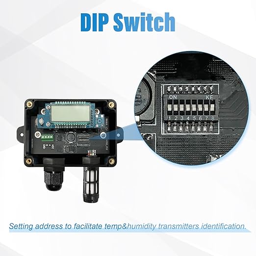 Tzone RS485 Temperature Humidity Sensor Modbus RTU Temp Sensor Digital - Image 5
