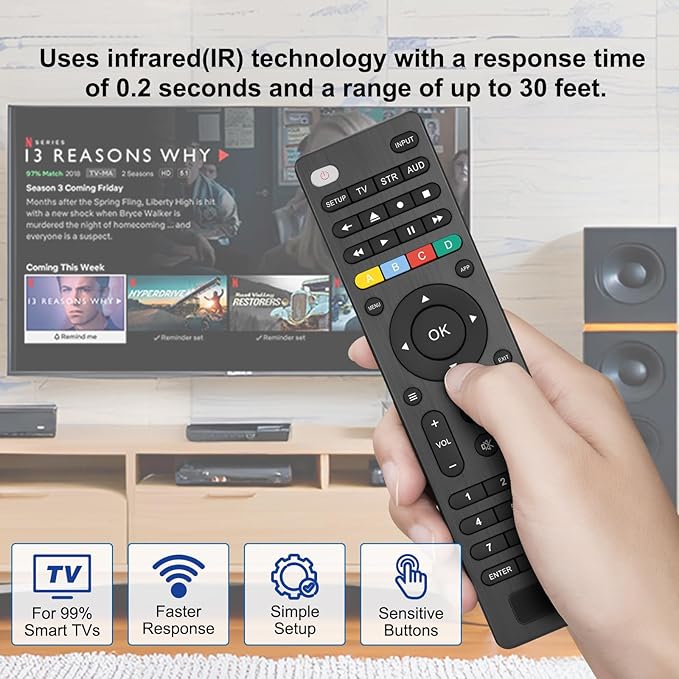 Universal Remote Control TV for - Image 6