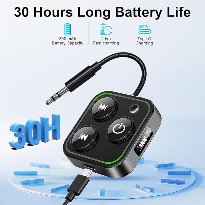 2026 Pro Bluetooth 5.4 Transmitter Receiver, 2-in-1 Wireless Audio Adapter - Image 8
