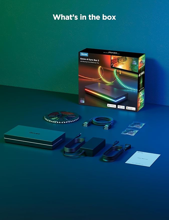 Govee HDMI 2.1 Sync Box 2, AI Sync Box - Image 8