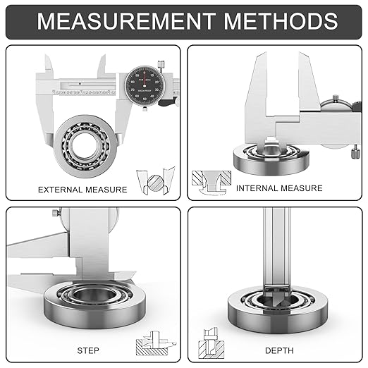 HDLNKAK Dial Caliper Shockproof Dial Caliper Precision Caliper - Image 3