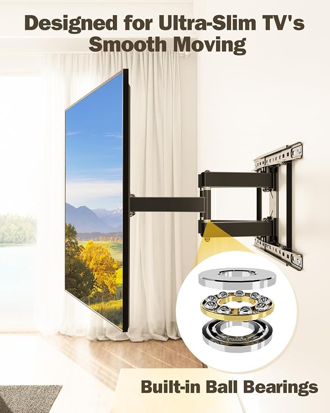 Mounting Dream UL Listed Full Motion TV Wall Mount - Image 2
