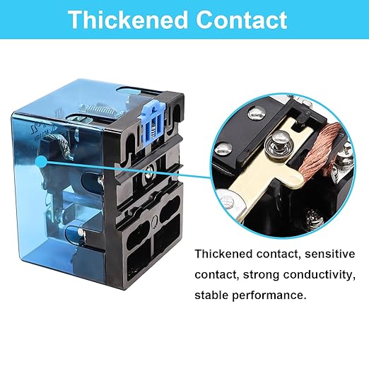 TWTADE/JQX-62F-2Z Coil Voltage AC 220V 80A DPDT Electronmagnetic Relay - Image 5