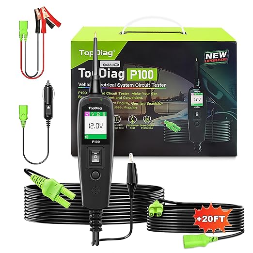 Circuit Tester Automotive, Power Circuit Probe Tester, Test Light Automotive by TopDiag