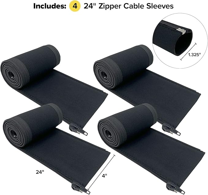 Zipper Cable Sleeve by Wrap-It Storage - Image 3