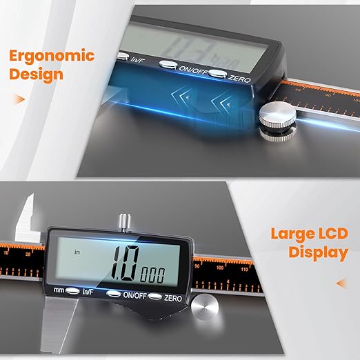 HARDELL Digital Caliper 12 Inch, Rechargeable Calipers - Image 6