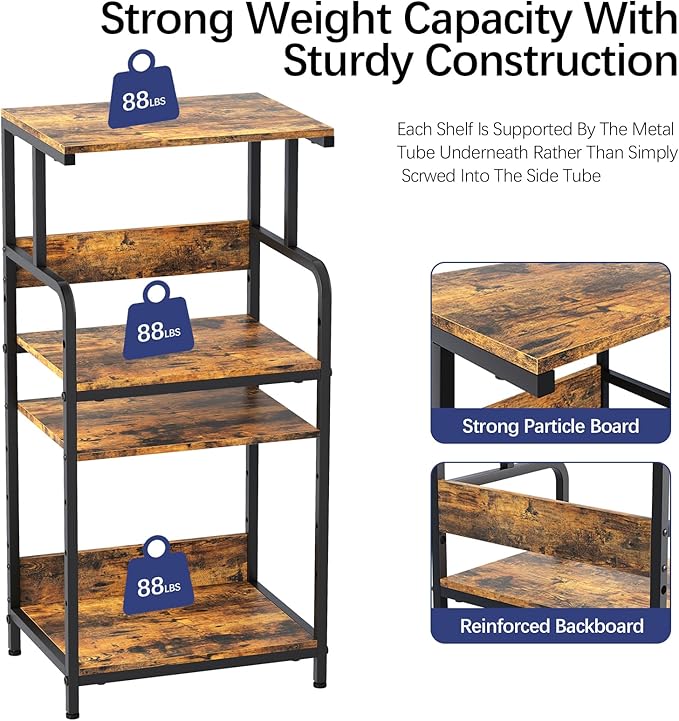 Arbuxzuy 4 Tier Printer Stand - Image 9