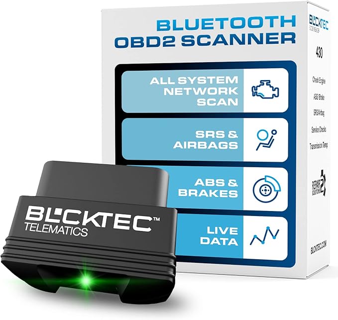 BLCKTEC 430 Bluetooth OBD2 Scanner by BLCKTEC