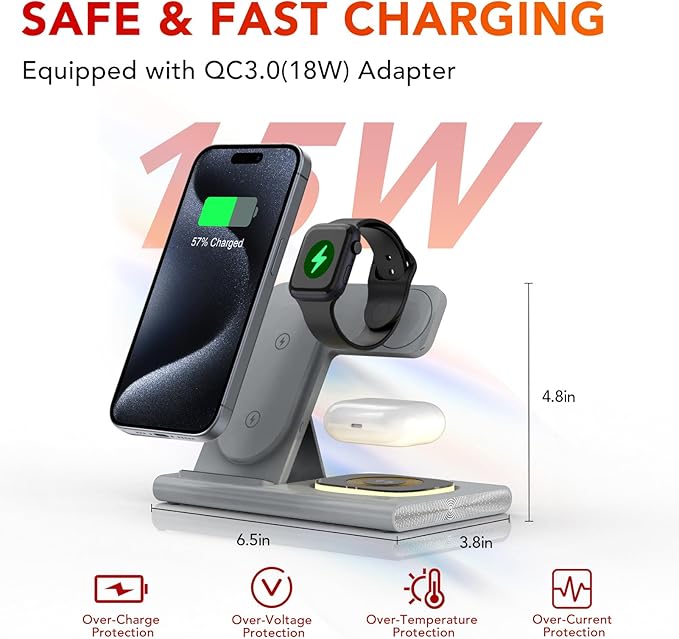 3 in 1 Charging Station for iPhone 17 - Image 5