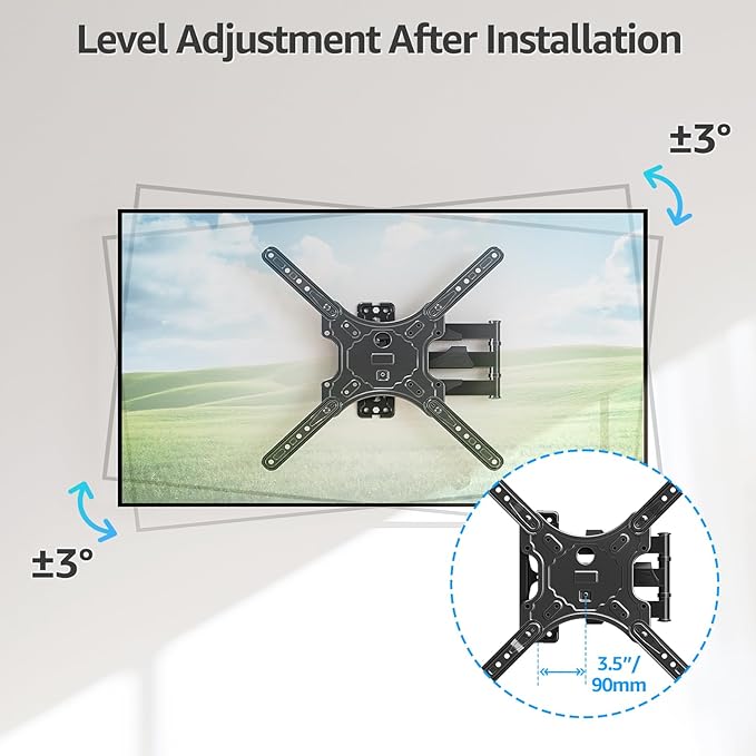 MOUNTUP TV Wall Mounts for Most 26-60 Inches TVs, Full Motion TV Bracket - Image 6