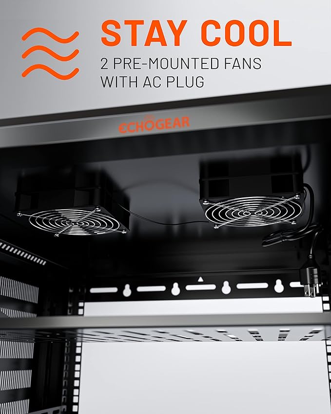 ECHOGEAR 12U Network Rack - Image 4