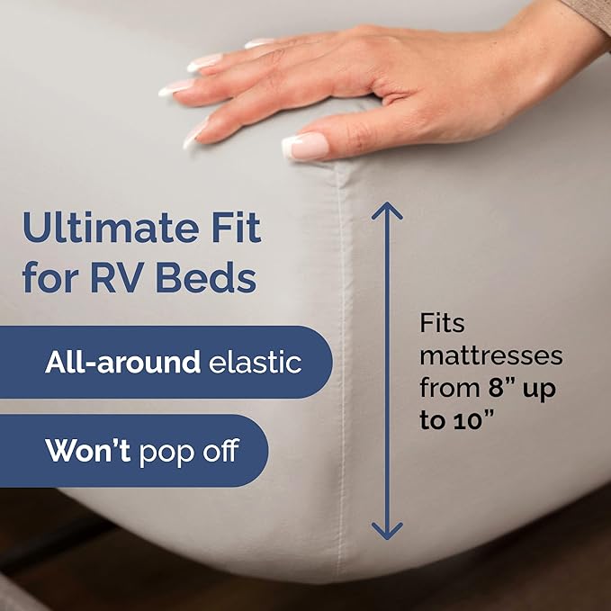 RV Short Queen Sheet Set 60 X 75 - Image 3