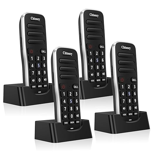 Intercoms Wireless for Home, 1 Mile Long Range for House Business Office by Chtoocy