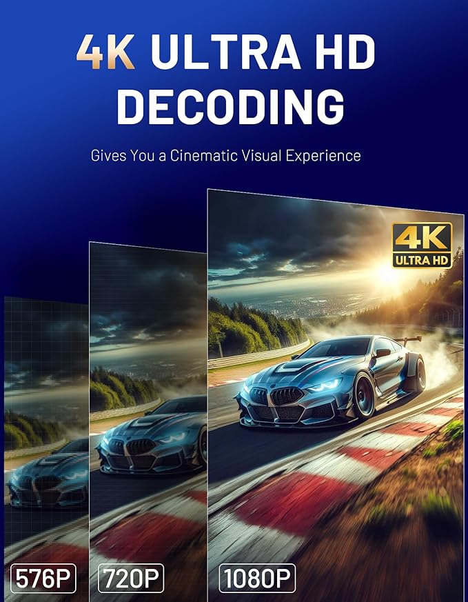 TPUFO Wireless HDMI Transmitter and Receiver, 4K Decoding 1080P Output - Image 3