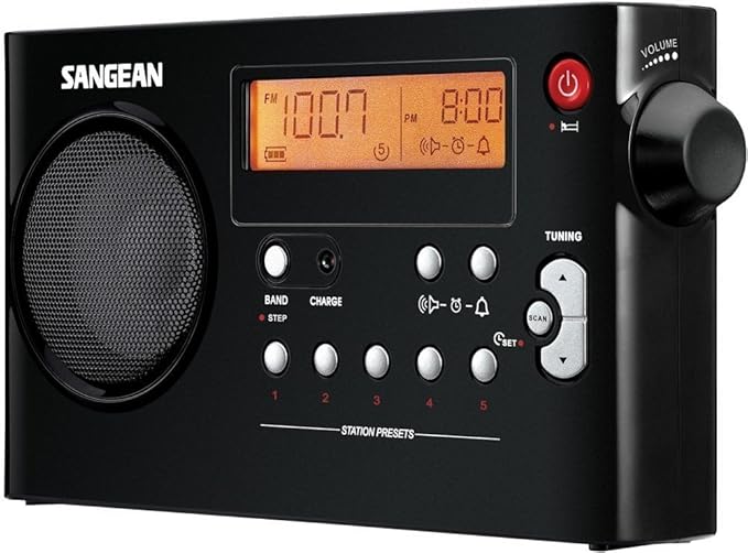 PR-D7 Clock Radio by SANGEAN