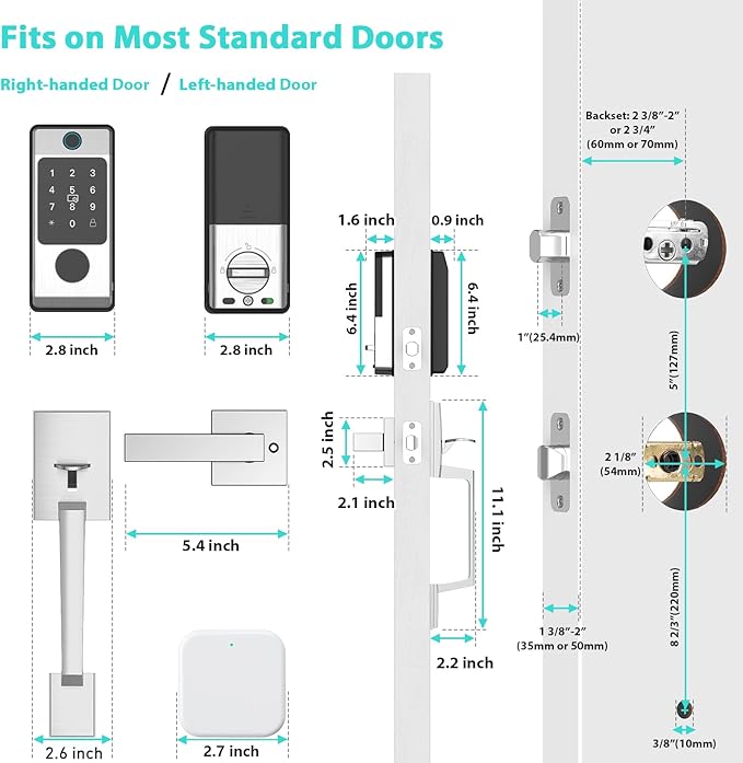 WiFi Smart Locks for Front Door - Image 3